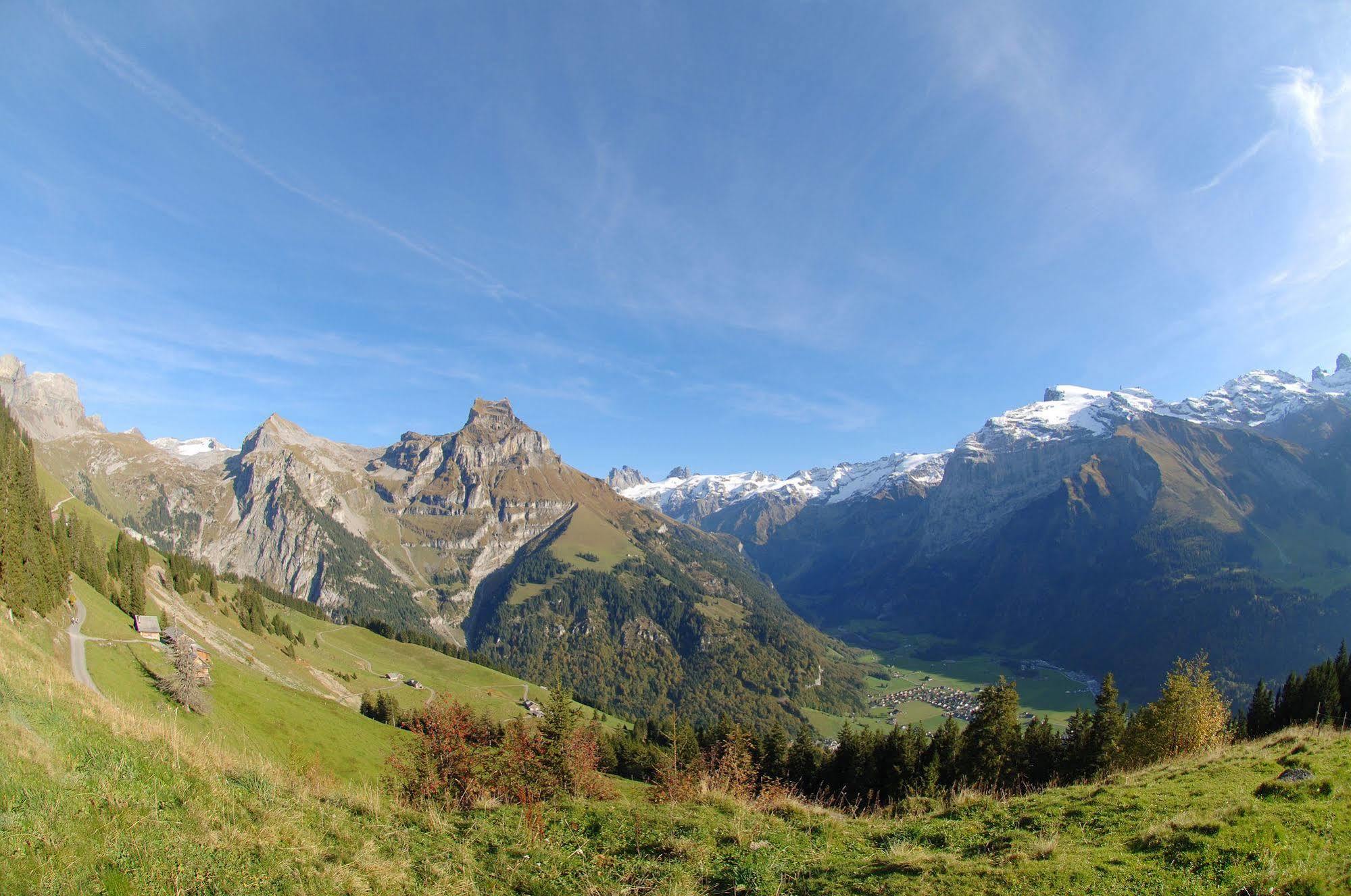 Berglodge Restaurant Ristis Engelberg Exteriér fotografie