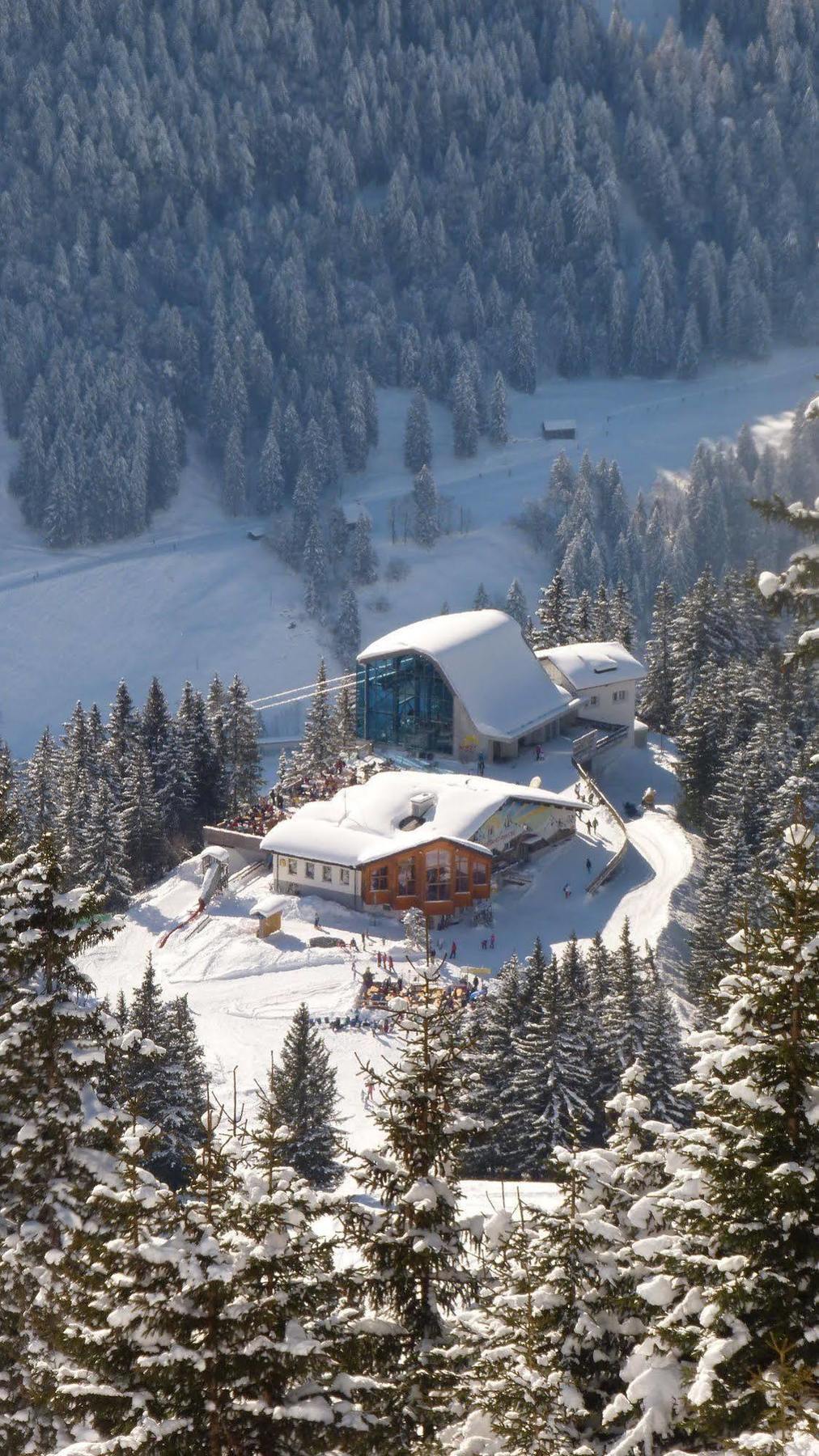 Berglodge Restaurant Ristis Engelberg Exteriér fotografie